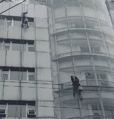 成都鋁塑板外墻清洗，四川外墻鋁板清洗